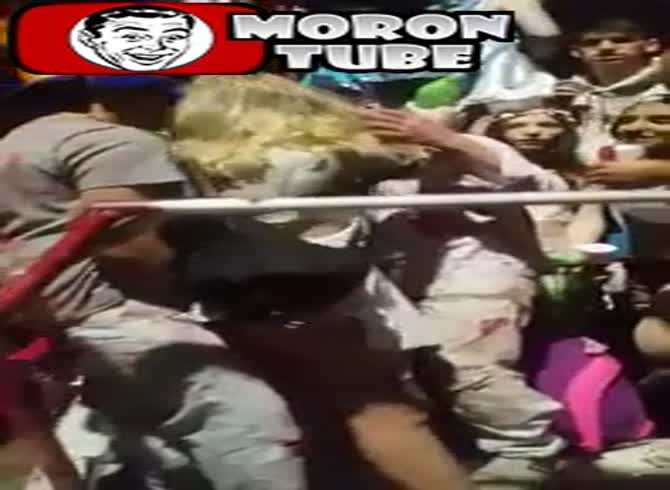 Video :captured in a parade by two men!